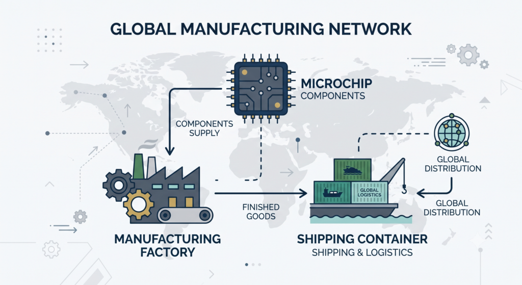 High level view of Global Supply Chain