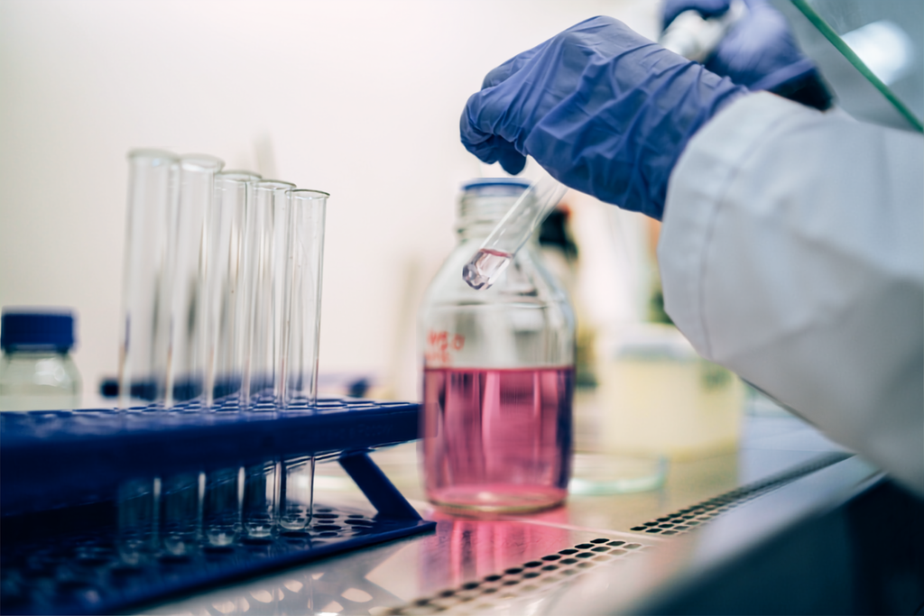 A Lab scientist discovering a new drug